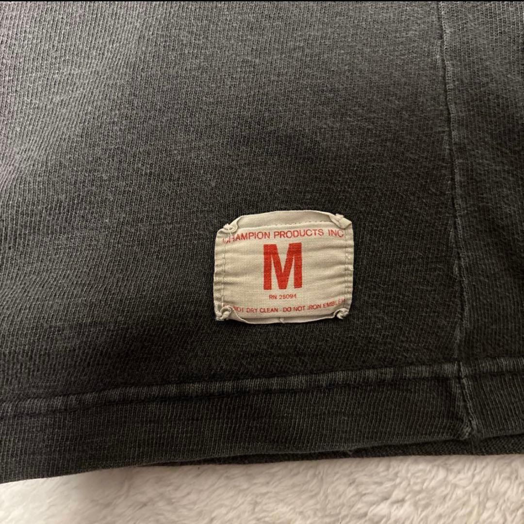 YASUYUKI 　60s〜黒ブラックプロダクツタグ肉厚フットボールシャツ