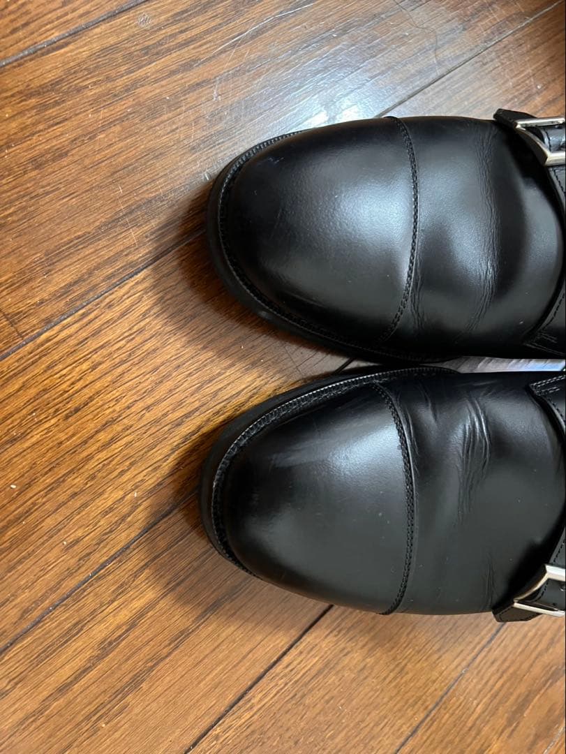 三陽山長　【柔四/JUSHI】ダブルモンクストラップ　25.5cm