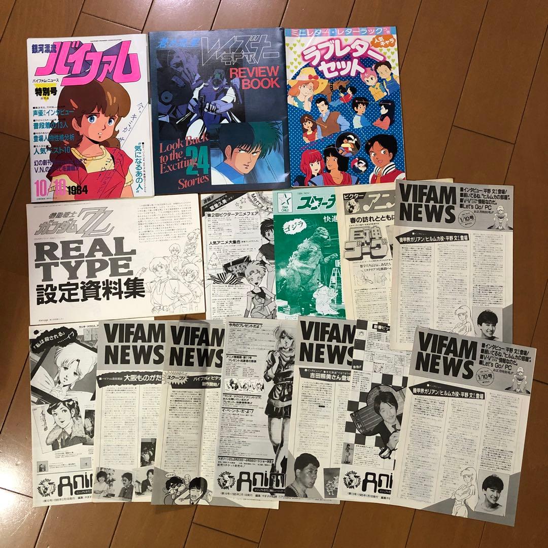 昭和58年から59年　アニメージュ他