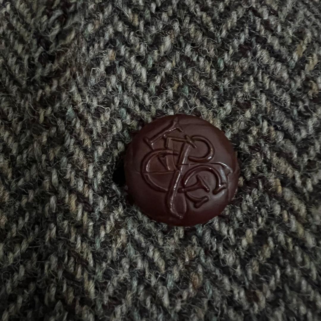 美品✨ケントアンドカーウェン ハリスツイード ジャケット ヘリンボーン 茶系