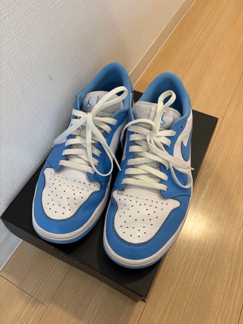 [値下げ]NIKE AIR JORDAN 1 LOW GOLF BLUE 29