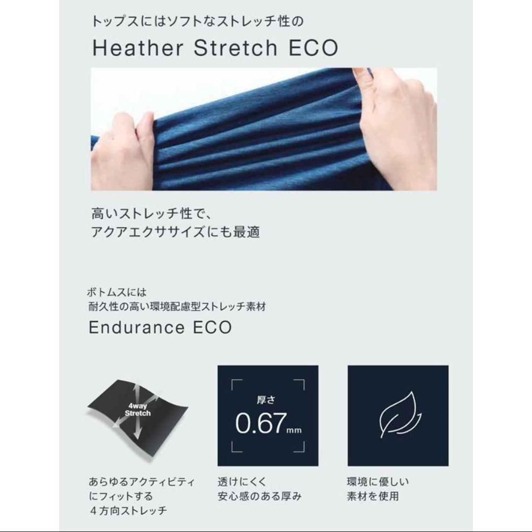 XO 新品 speedo ディアゴナジップ セパレート水着 ストレッチ ボタン付