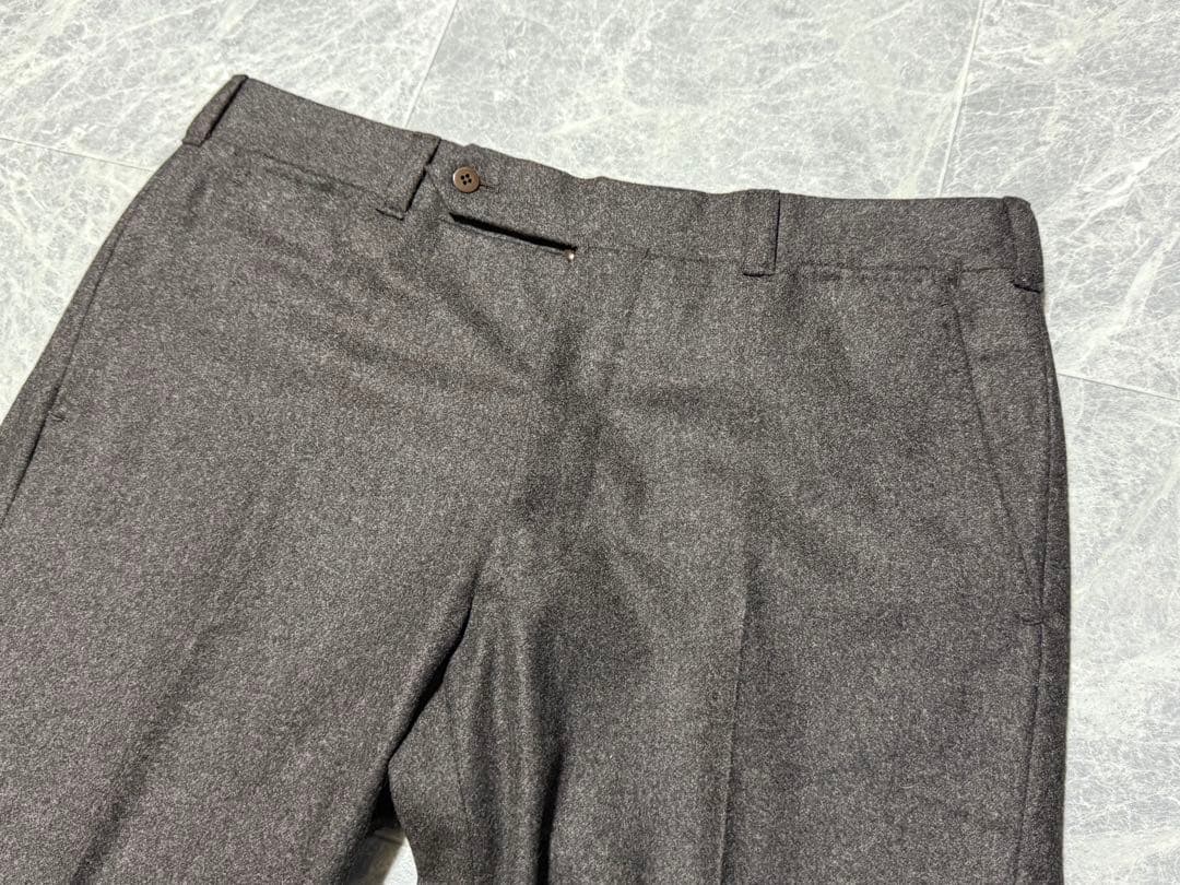 AMBROSI Super100'S アンブロージ ウール パンツ XL