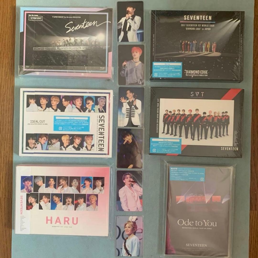 seventeen Blu-ray DVD トレカ　ペンライト　まとめ売り