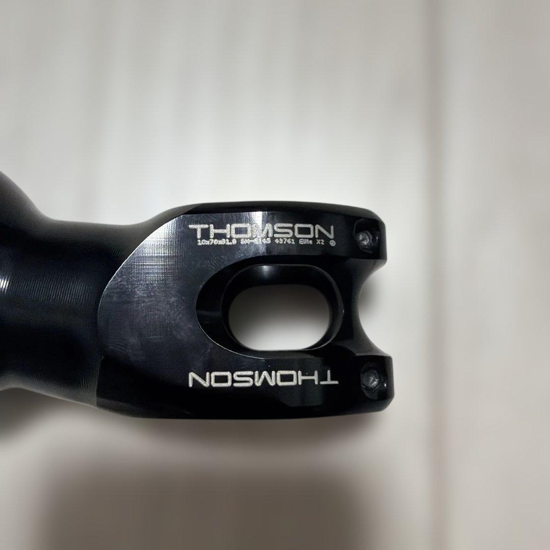 廃盤品 THOMSON　X2 elite ステム ブラック