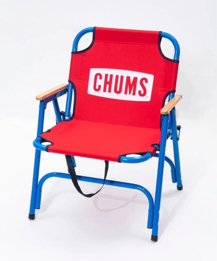 期間限定【廃番カラー】CHUMS チャムス　バックウィズチェア　レッド/ネイビー