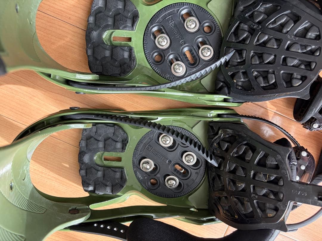 Salomon スノーボードビンディング オリーブグリーンMサイズ