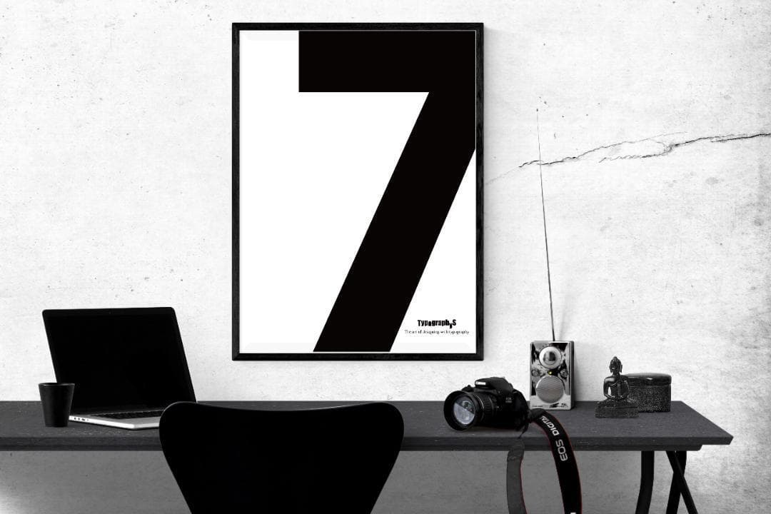 【A2】TYPOGRAPHYSアートポスター（大型A2サイズ）#3747