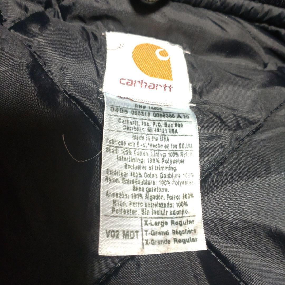 05年 Carhartt ダックベスト MDT ミッドナイト XL