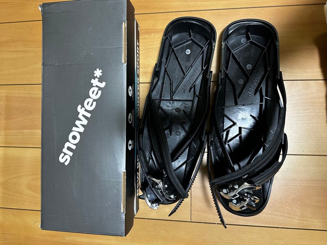 feet スノーシュー ブラック スノーボード