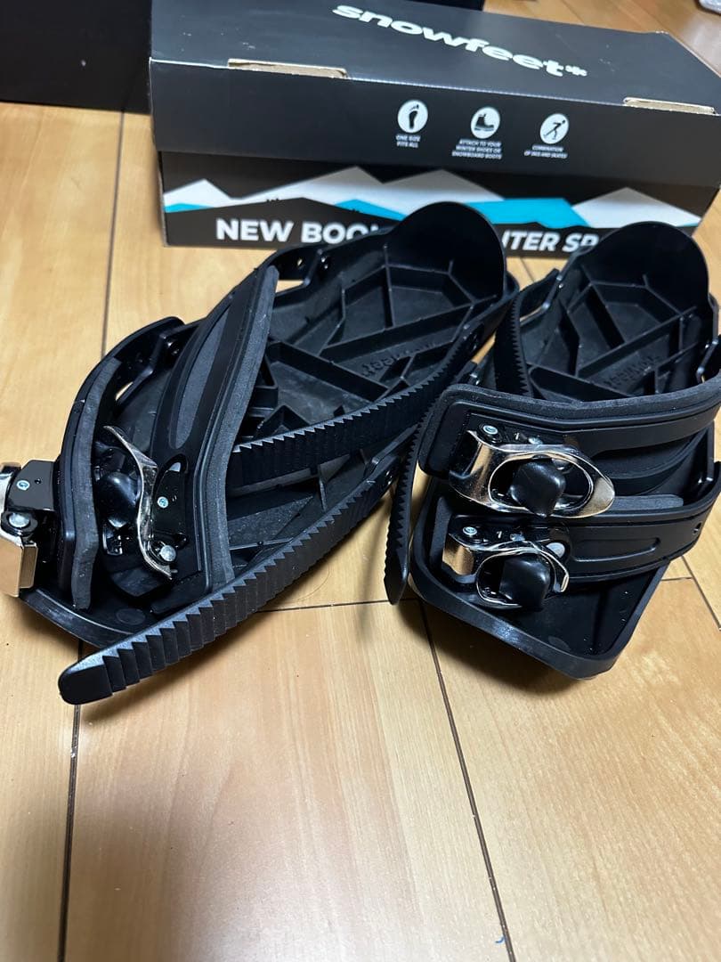feet スノーシュー ブラック スノーボード