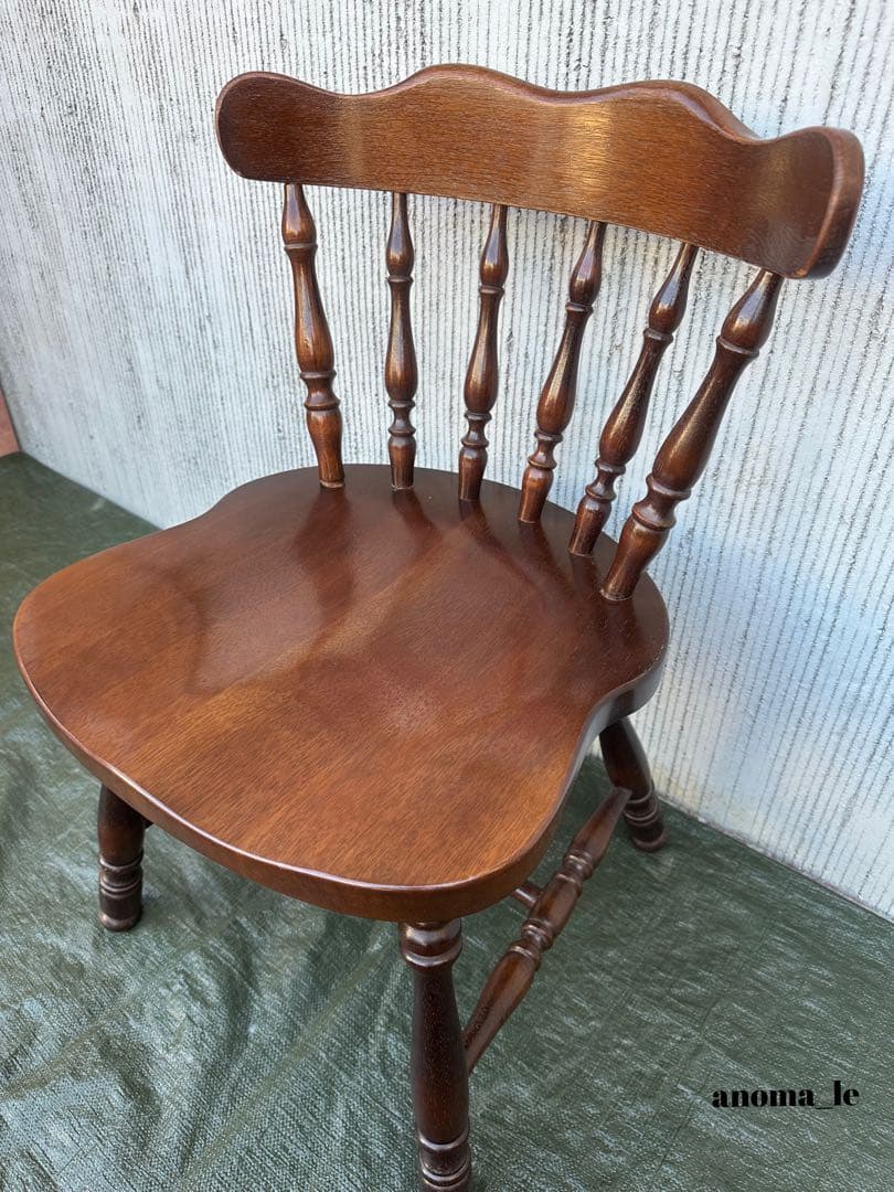 【ダイニングチェア】1飛騨産業　キツツキ　スティックバックチェア　ヴィンテージ◎