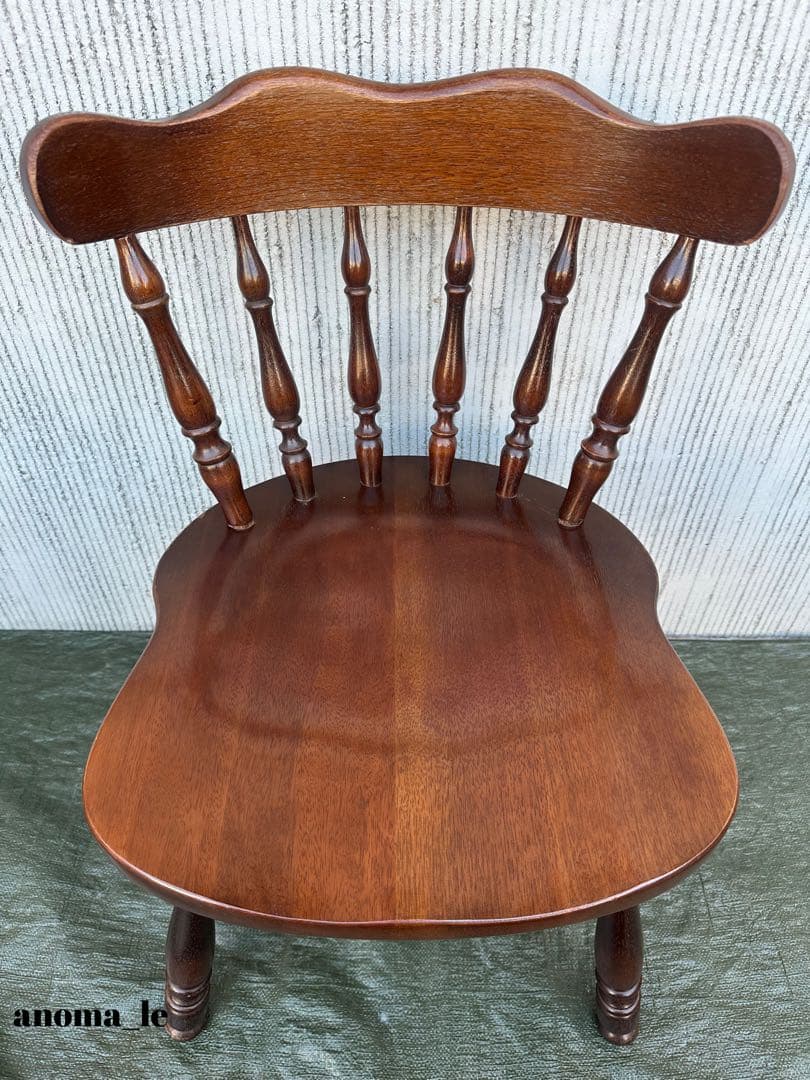 【ダイニングチェア】1飛騨産業　キツツキ　スティックバックチェア　ヴィンテージ◎