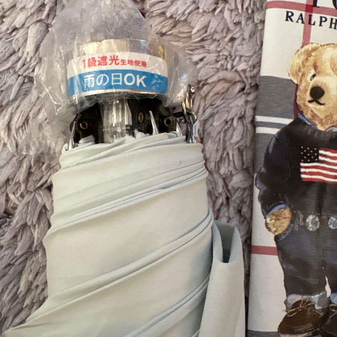 ke 新品☆POLO RALPH LAUREN 晴雨兼用折りたたみ傘