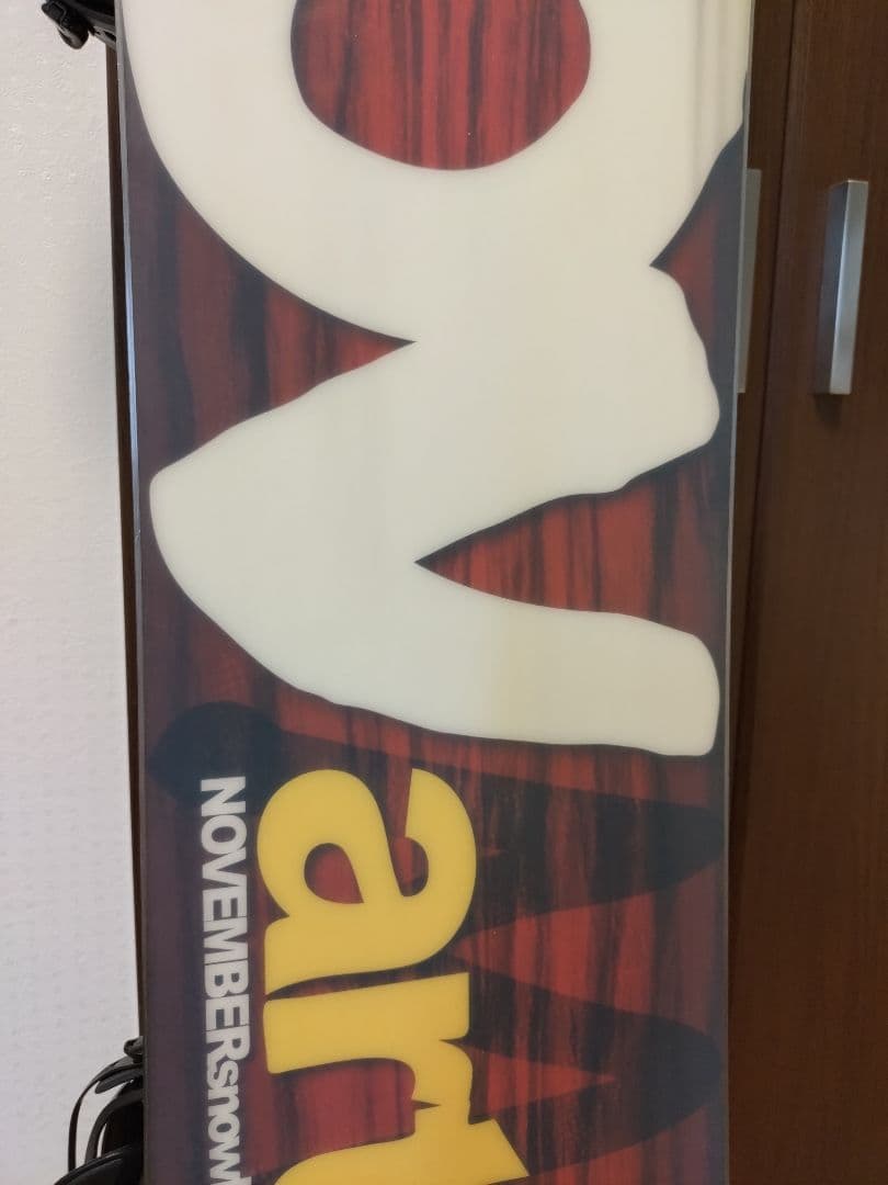 NOVEMBER ARTISTE 150スノーボード＋FLUX DSビンディング