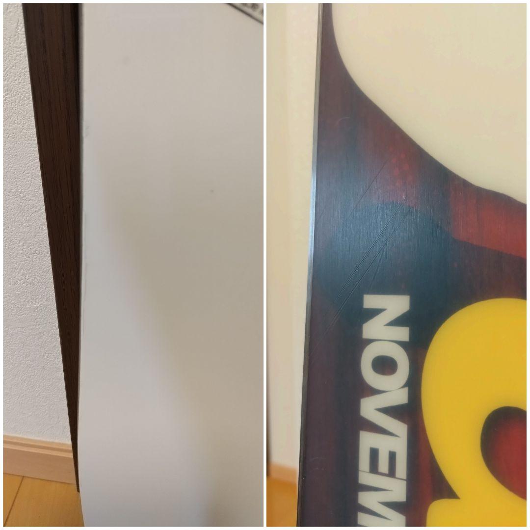 NOVEMBER ARTISTE 150スノーボード＋FLUX DSビンディング