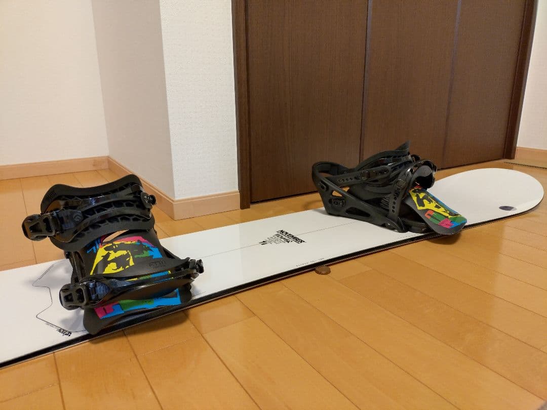 NOVEMBER ARTISTE 150スノーボード＋FLUX DSビンディング