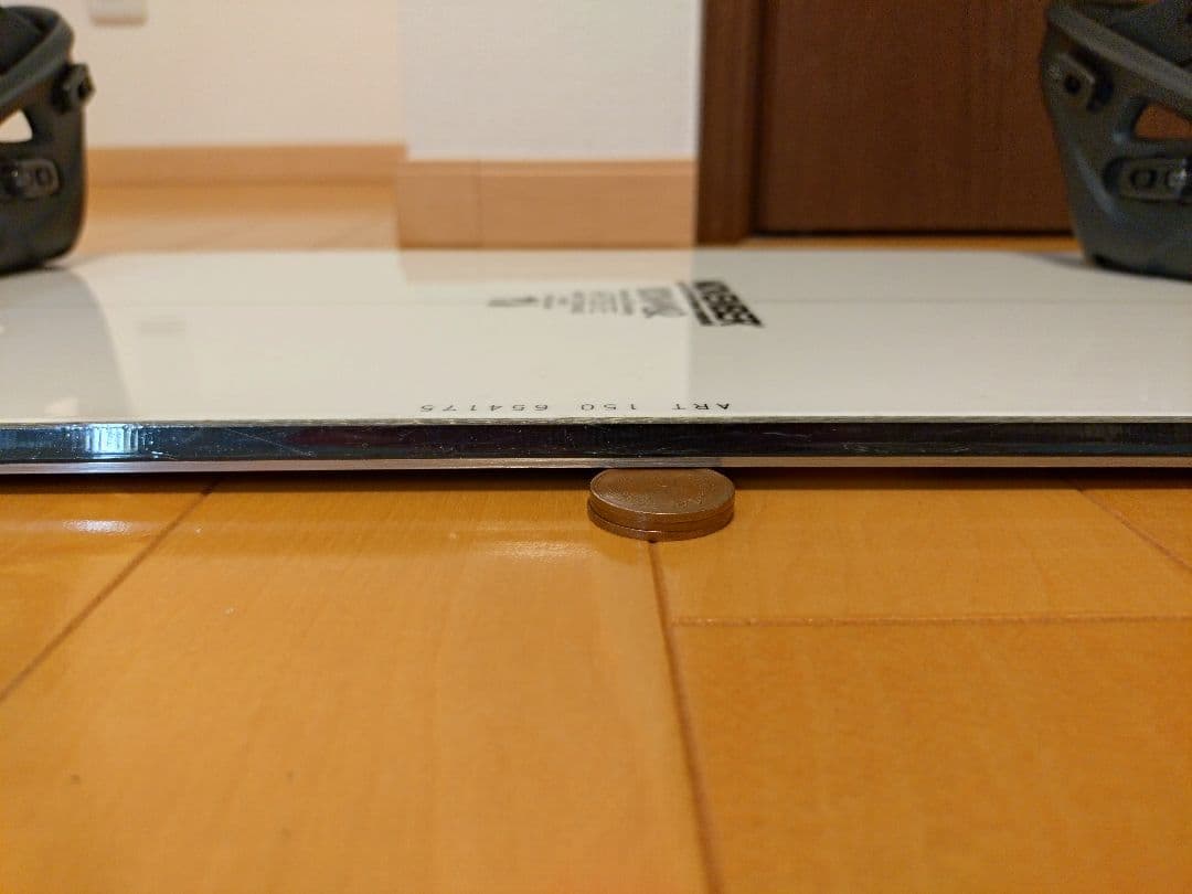 NOVEMBER ARTISTE 150スノーボード＋FLUX DSビンディング