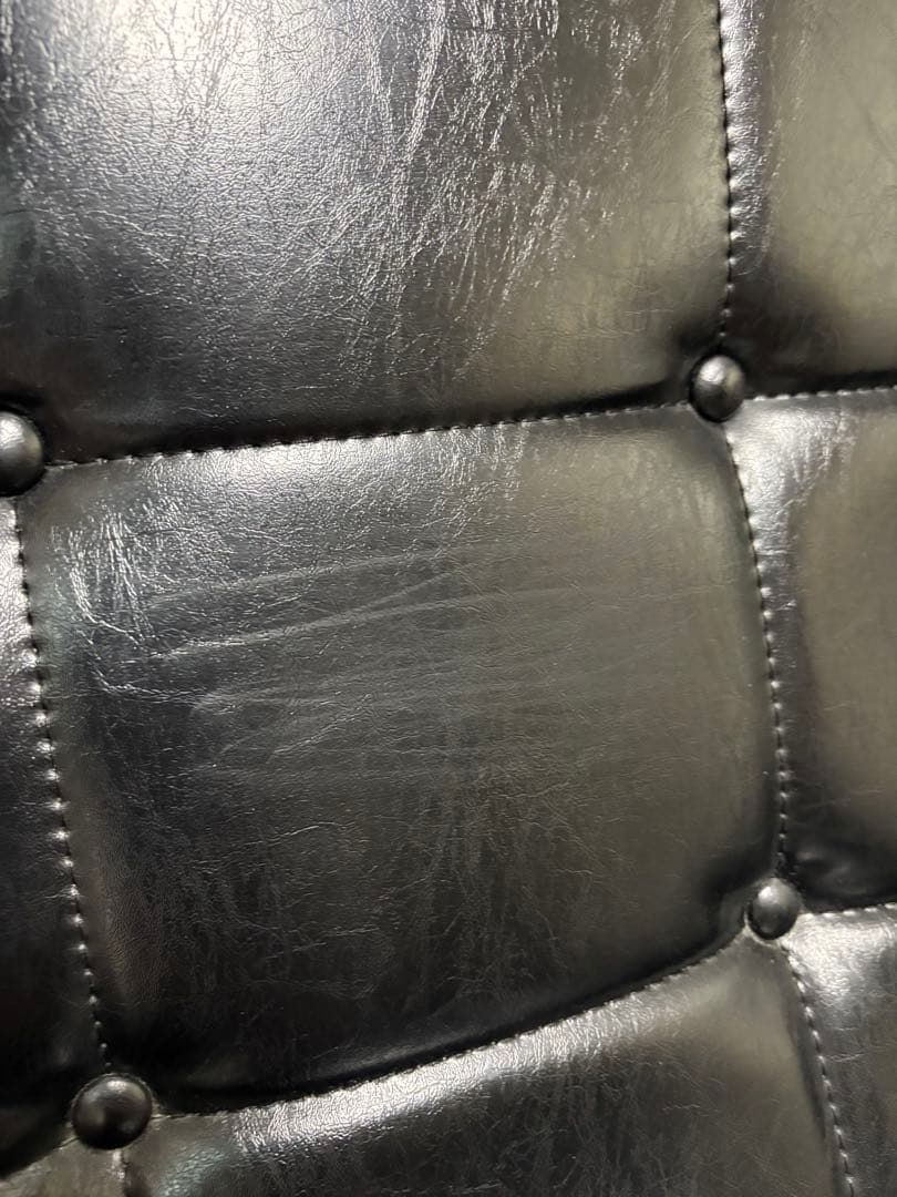 カリモク60 Kチェア　2シーター　ブラック