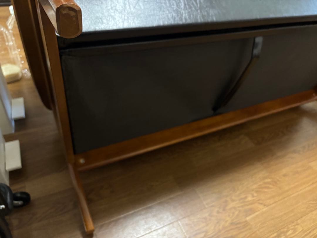 カリモク60 Kチェア　2シーター　ブラック