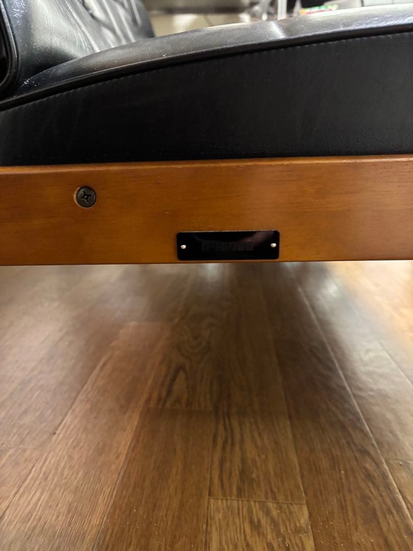 カリモク60 Kチェア　2シーター　ブラック