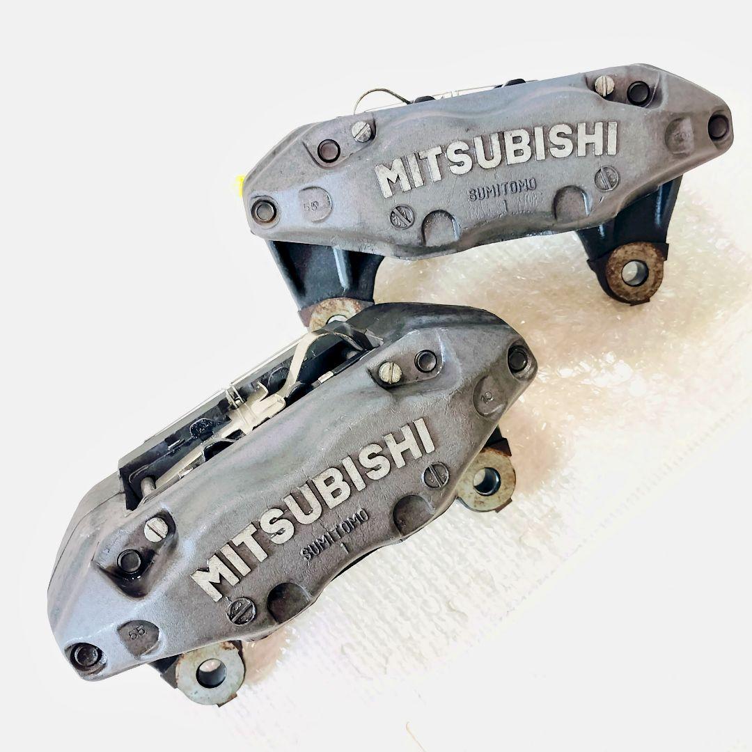 【激レア】三菱GTO用17インチ対向4potフロントキャリパー FD3S流用にも