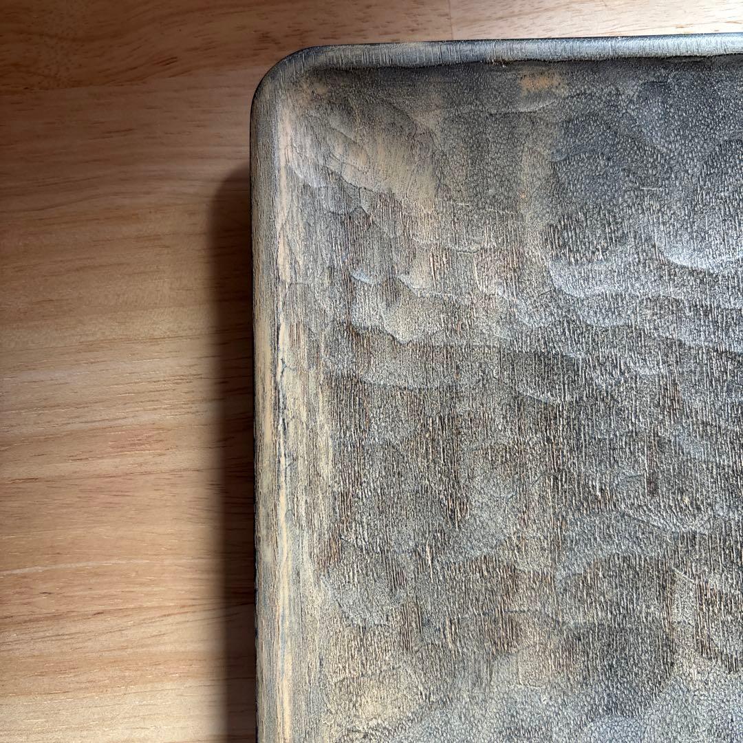 【新品未使用】 三谷龍二　角皿　漆