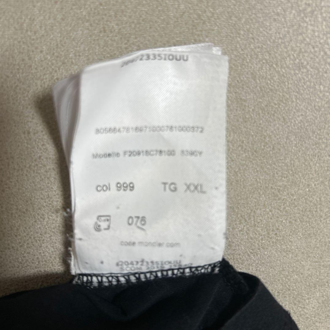 モンクレールダブルロゴTシャツ　美品