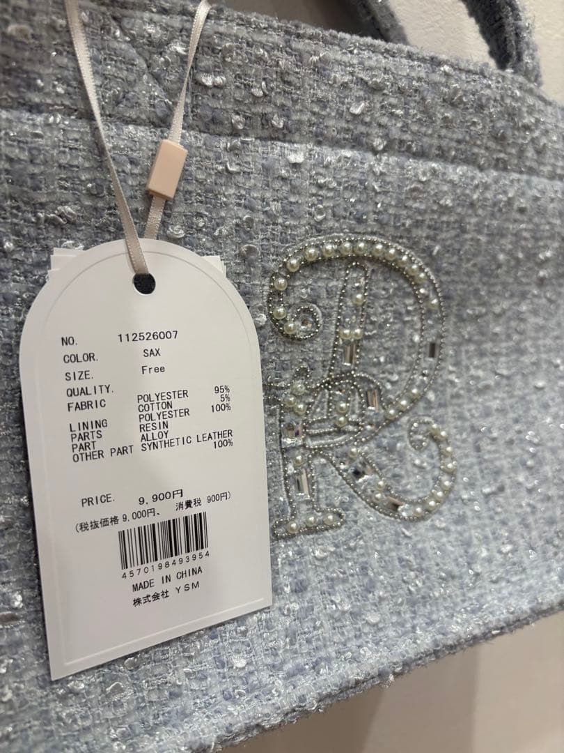 新品！Darich DRビジューミニトートバッグ　 大人気。値下げしました！