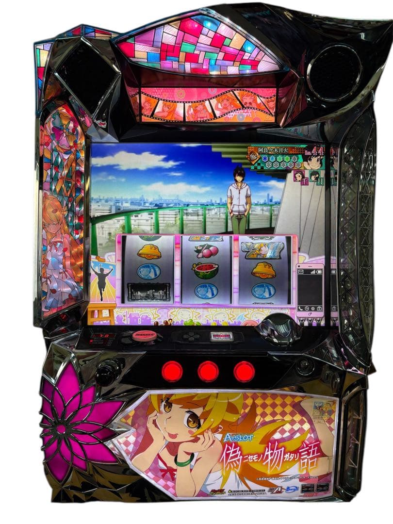 【翔様送料込】A-SLOT 偽物語 パチスロ 実機 直接引取可