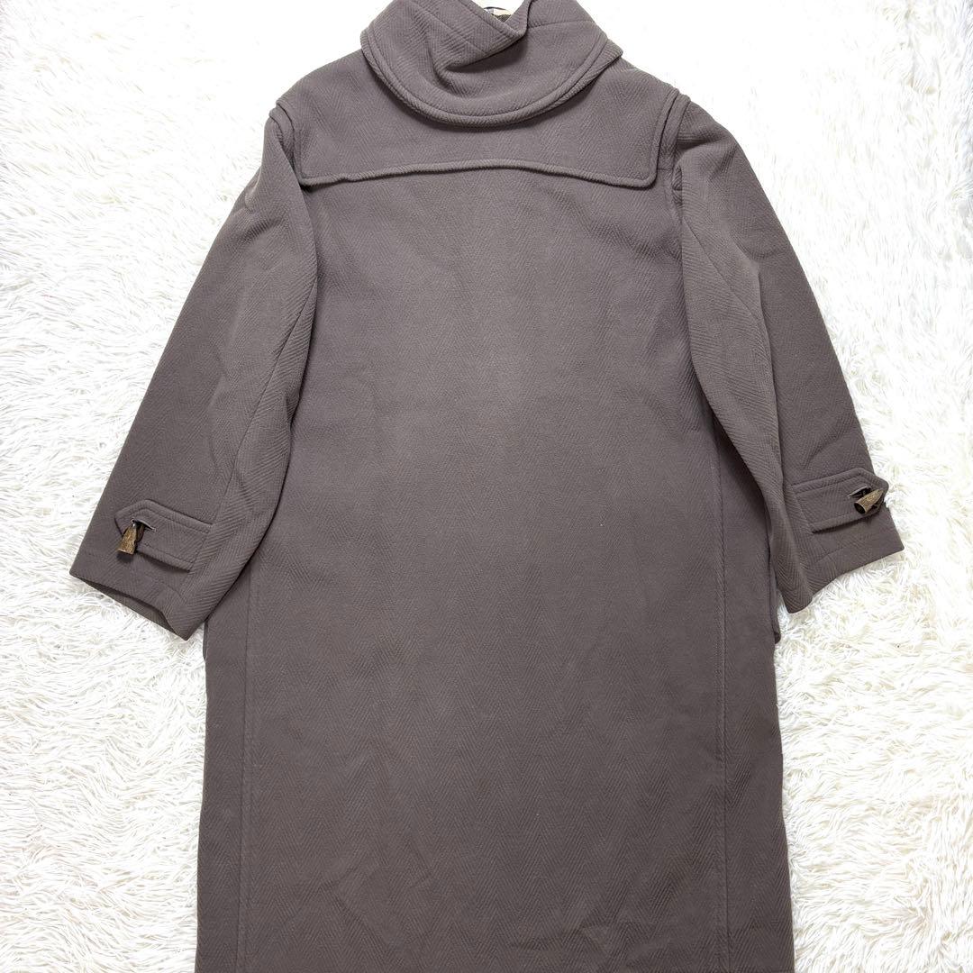 【希少】バーバリー ムーアブルック ダッフルコート ヘリンボーン XL相当