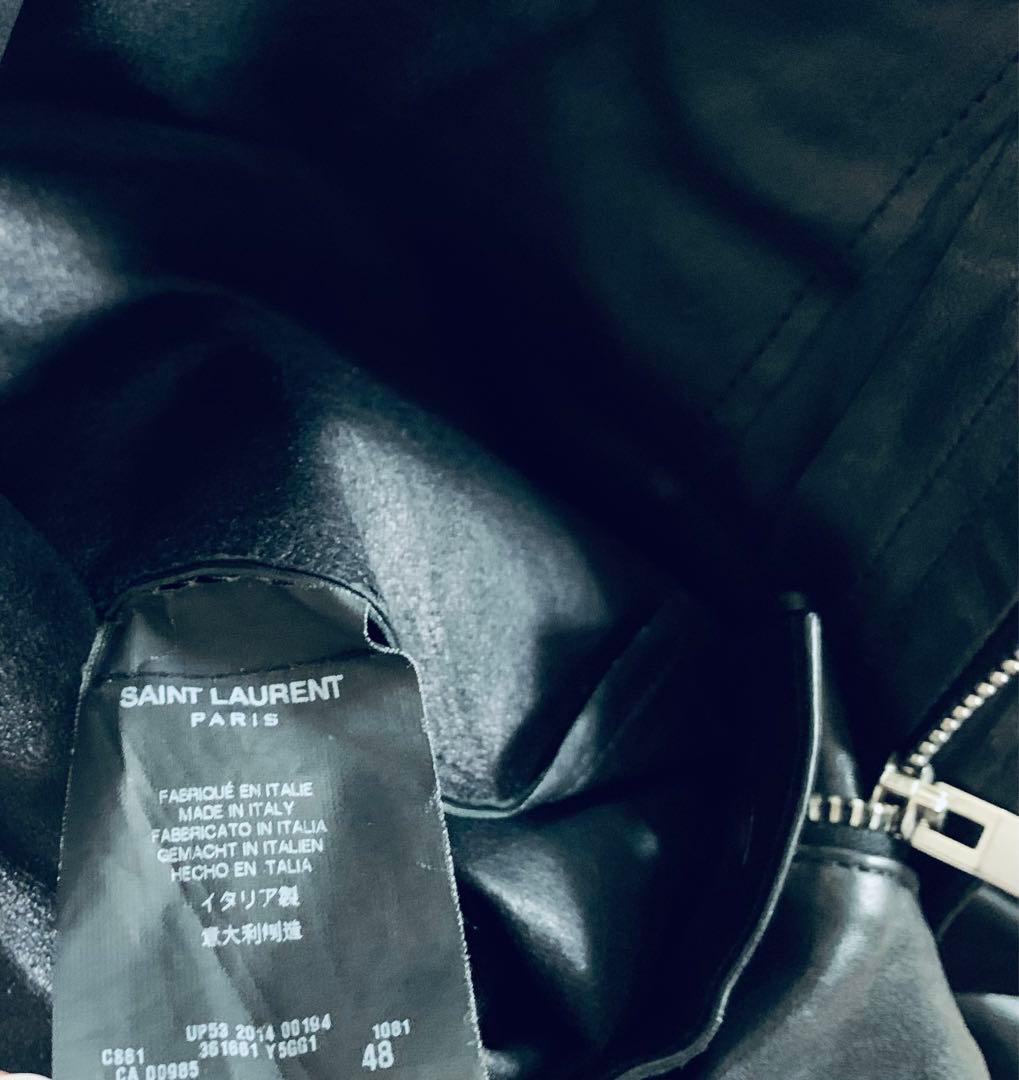 SAINT LAURENT レザー パンツ