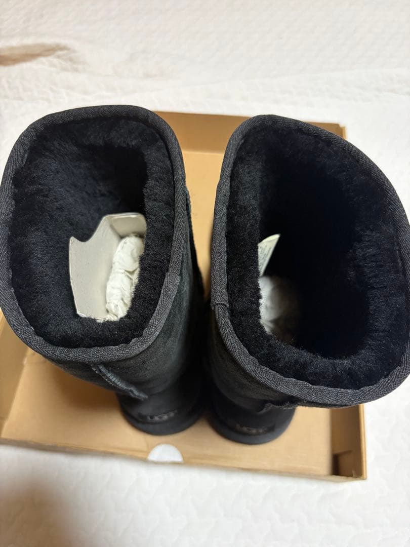 UGG ブラック ムートンブーツ　size M10