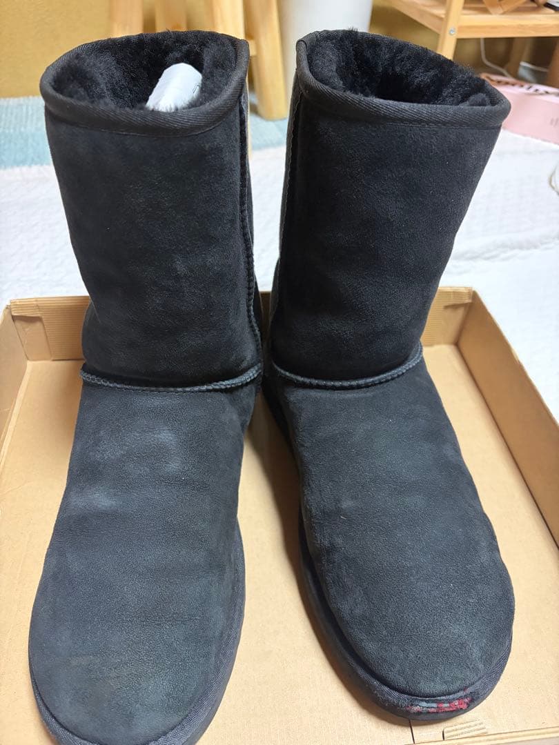 UGG ブラック ムートンブーツ　size M10
