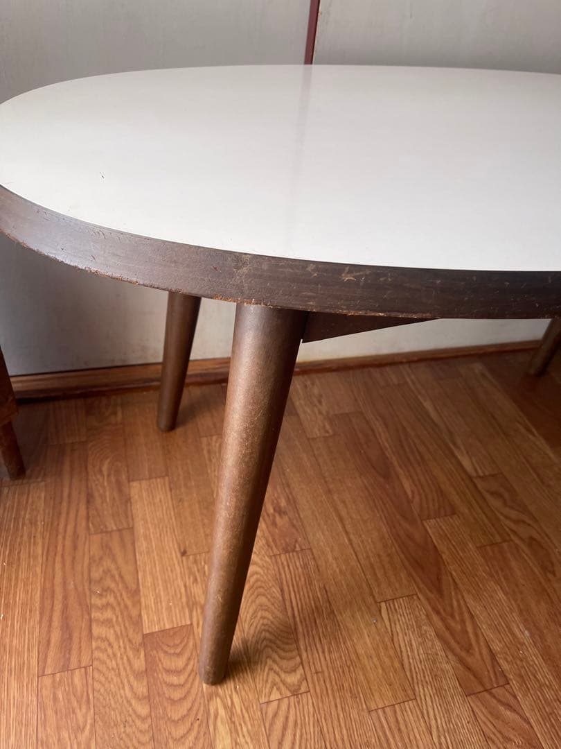 レトロ メラミンテーブル