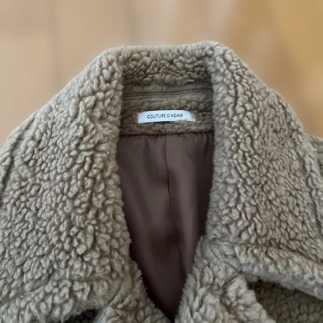 菊池京子さんK.K closetボアロングコート