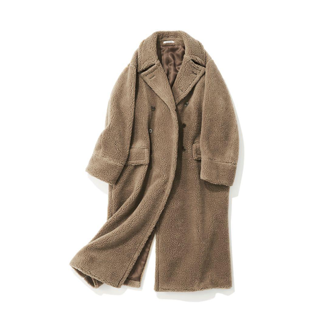 菊池京子さんK.K closetボアロングコート