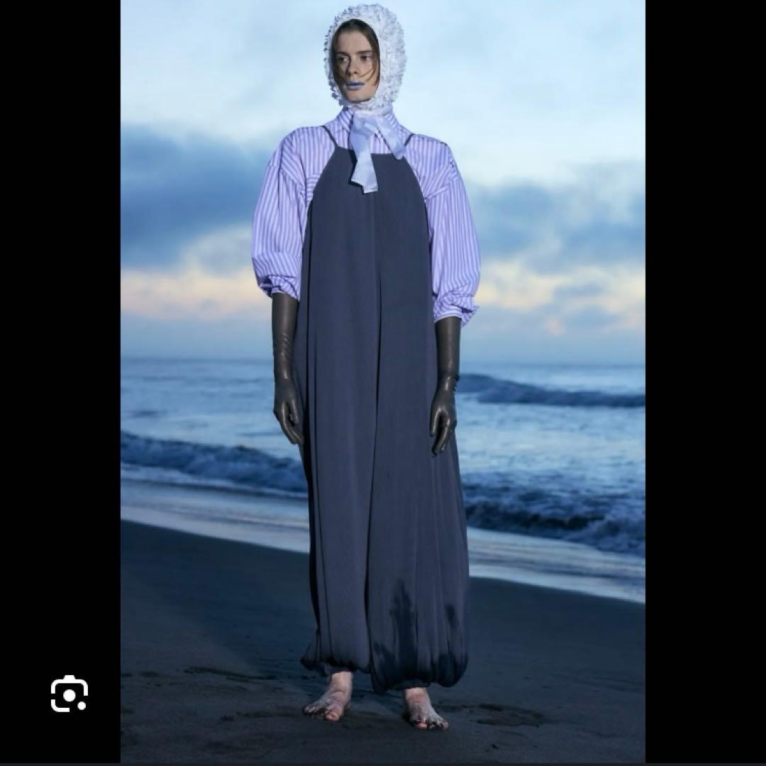 ENFOLD PLEATS ALLINONE パンツ　オールインワン