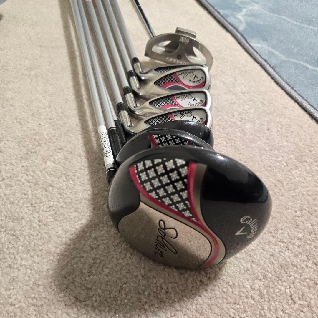 初心者 Callaway Solaire クラブセット レディース バッグ除く