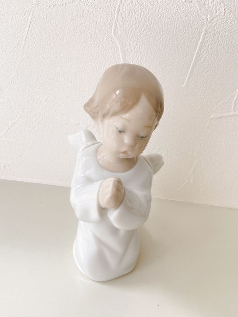 LLADRO 陶器製 天使の置物セット