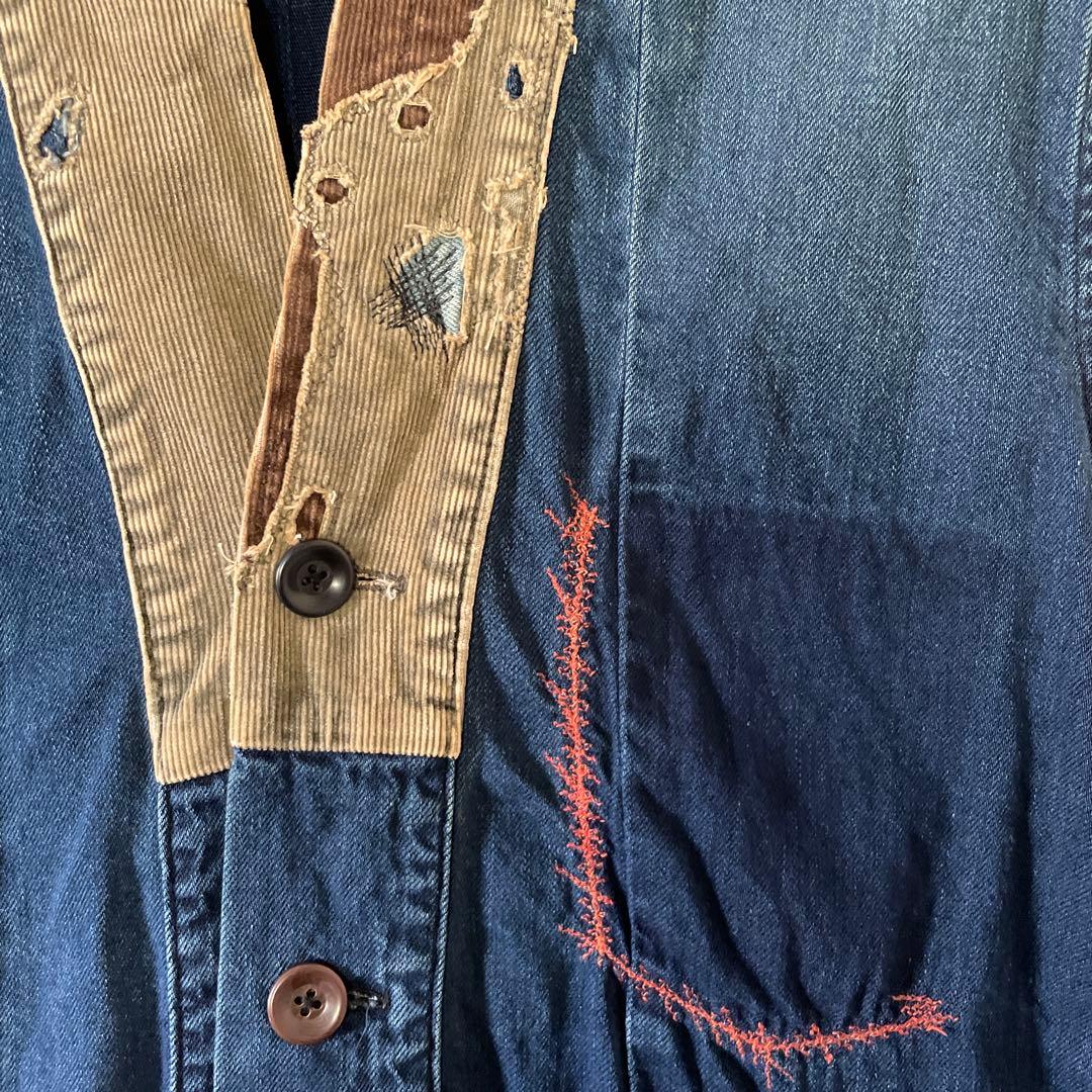 KAPITAL キャピタル　デニムジュバンシャツ　DOTERA