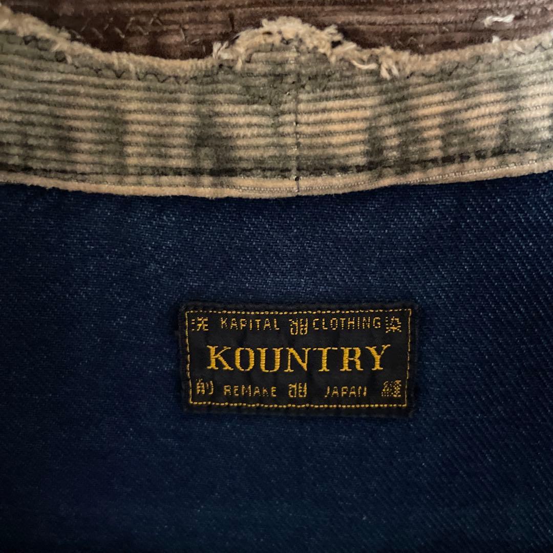 KAPITAL キャピタル　デニムジュバンシャツ　DOTERA