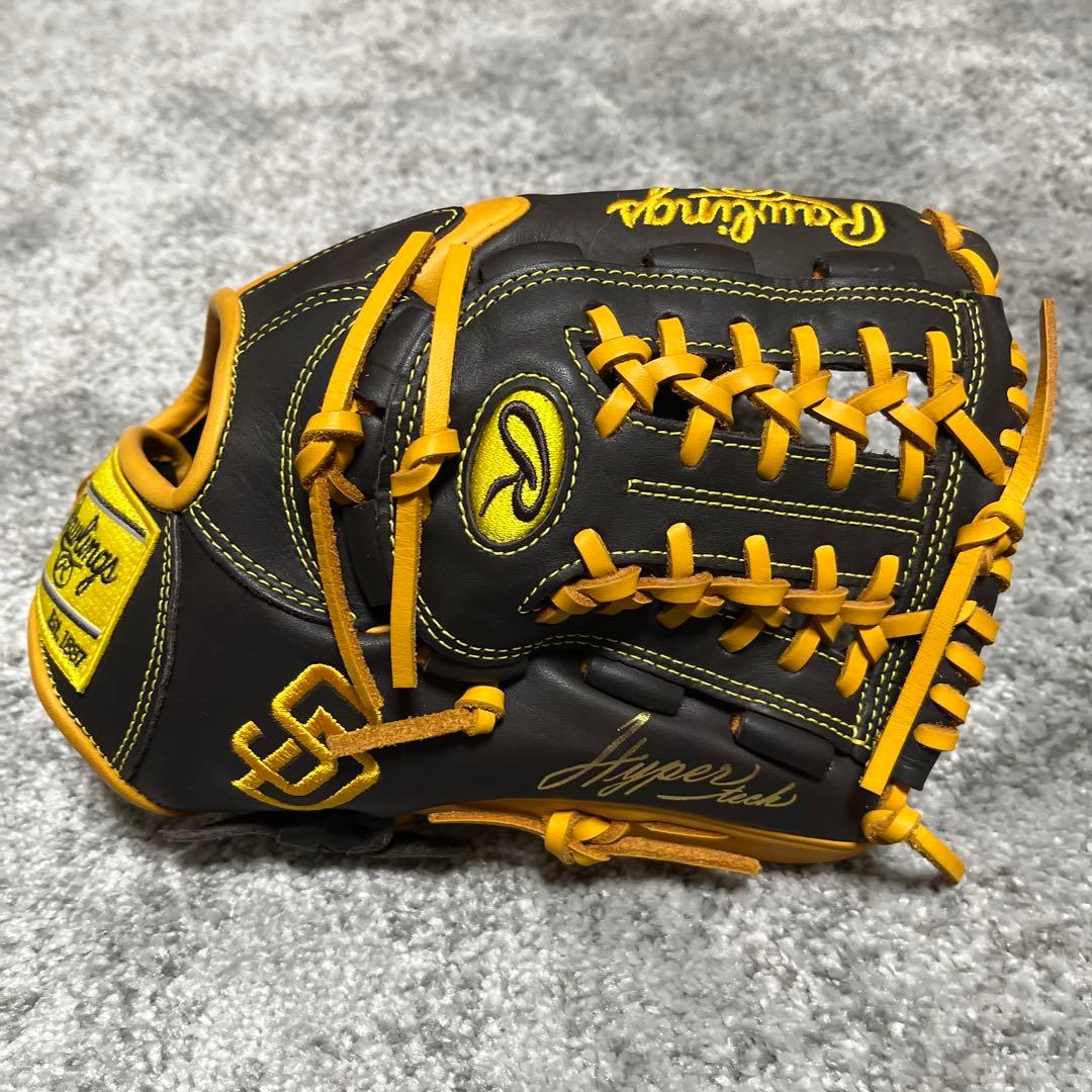 【未使用級】Rawlings Hyper Tech 軟式グローブ