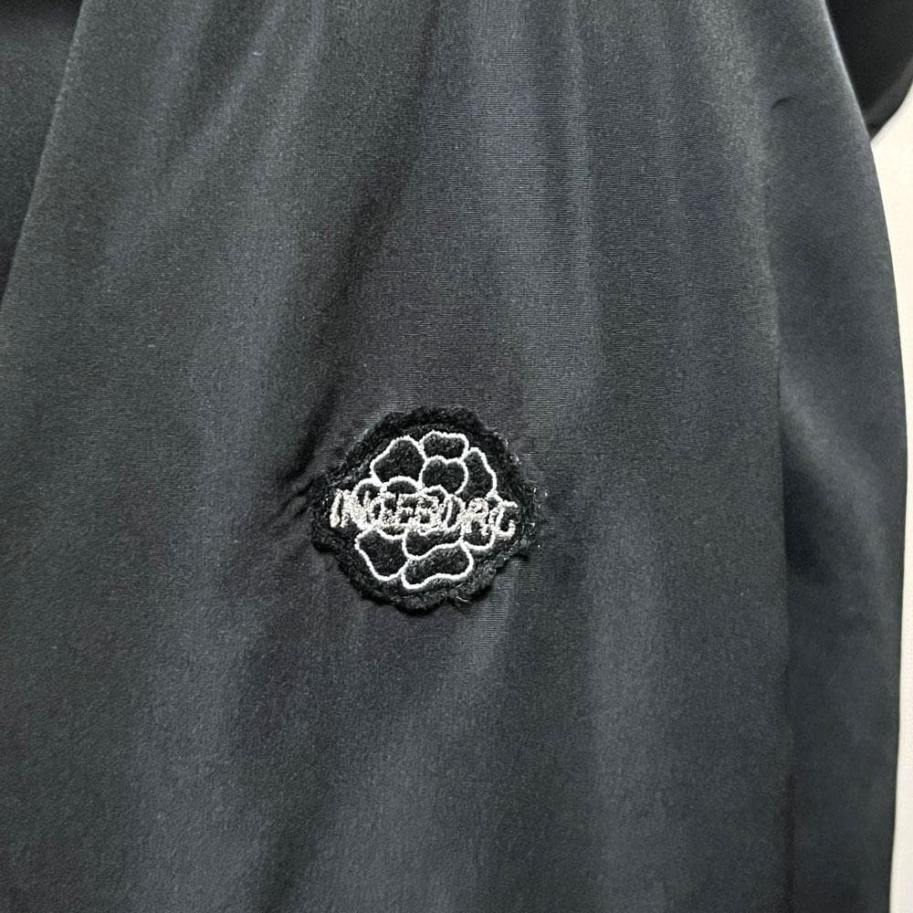 未使用タグ付き インゲボルグ SORONA 中わた ロングダウンガウンコート 黒