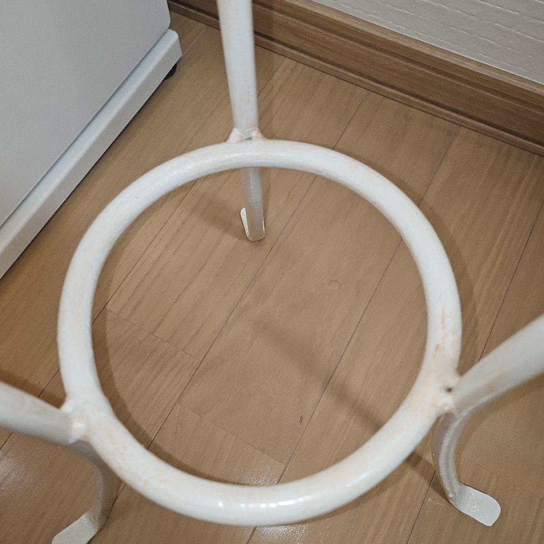 昭和レトロ　洗面器スタンド　ホーロー洗面器付き　ウォッシュスタンド　当時物