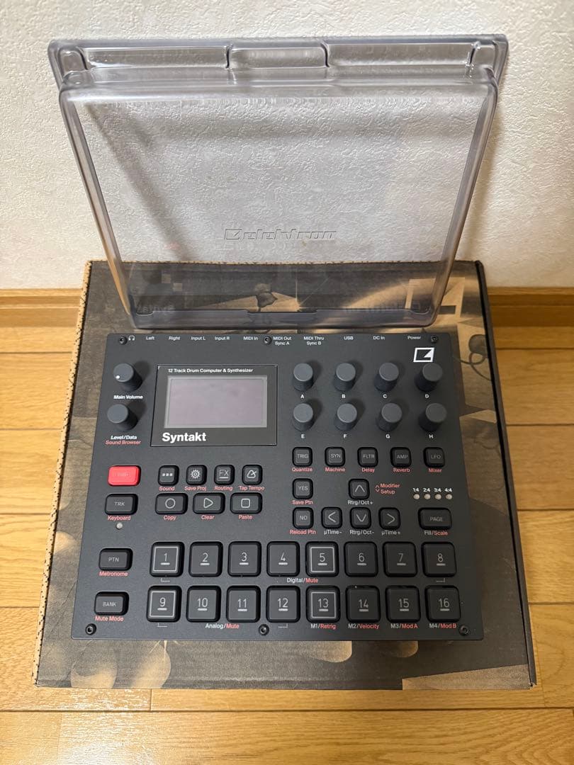 Elektron / Syntakt 純正ハードカバーセット