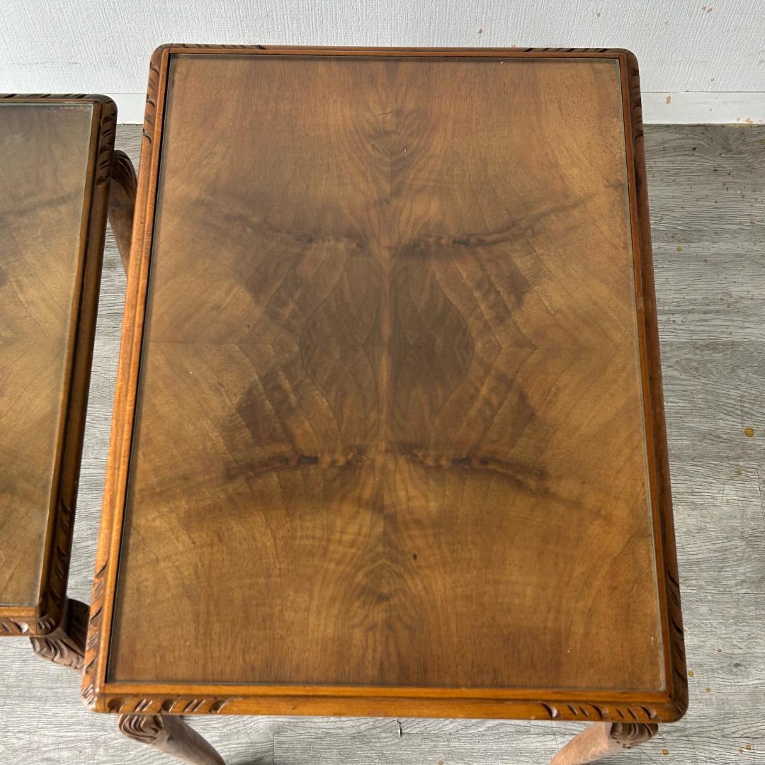 イギリス アンティーク家具 ネストテーブル コーヒーテーブル 店舗什器 415A