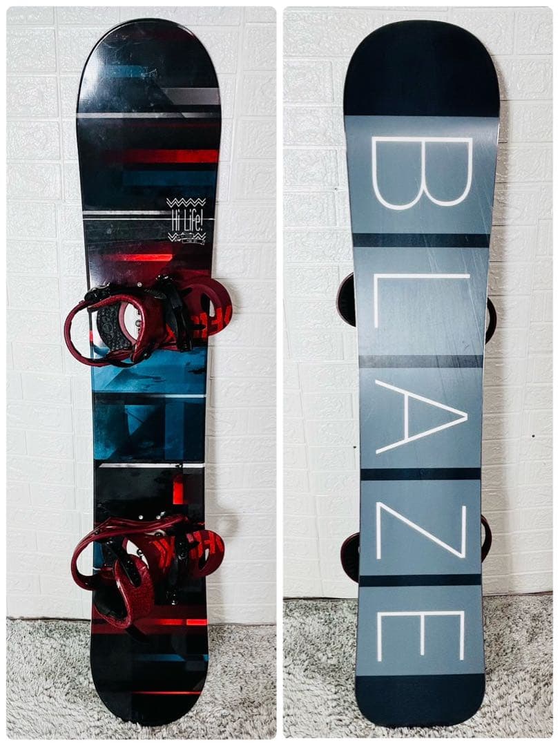 【初心者おすすめ 】 BLAZE FLUX スノーボード セット 154cm