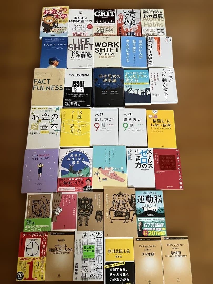 自己啓発・ビジネス本 36冊