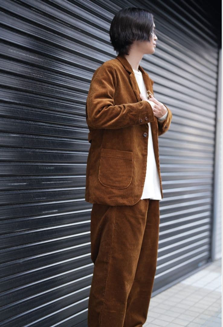 Gurank 　グランク　Corduroy coverall JK　セットアップ